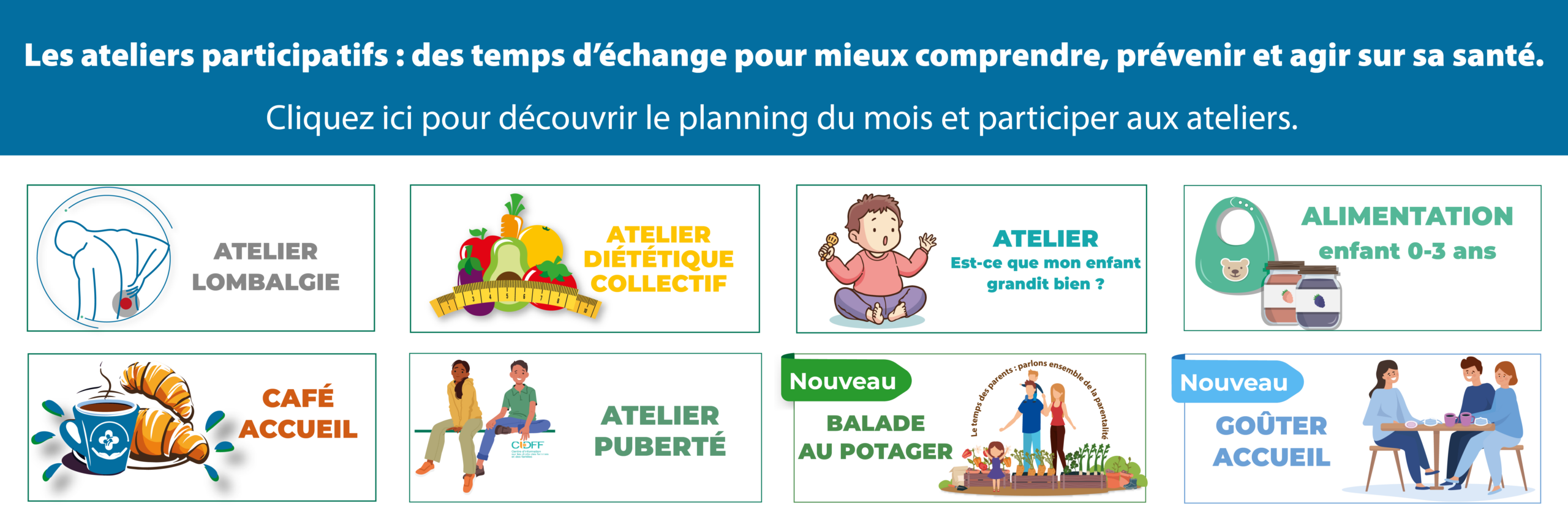 bandeau activites site web