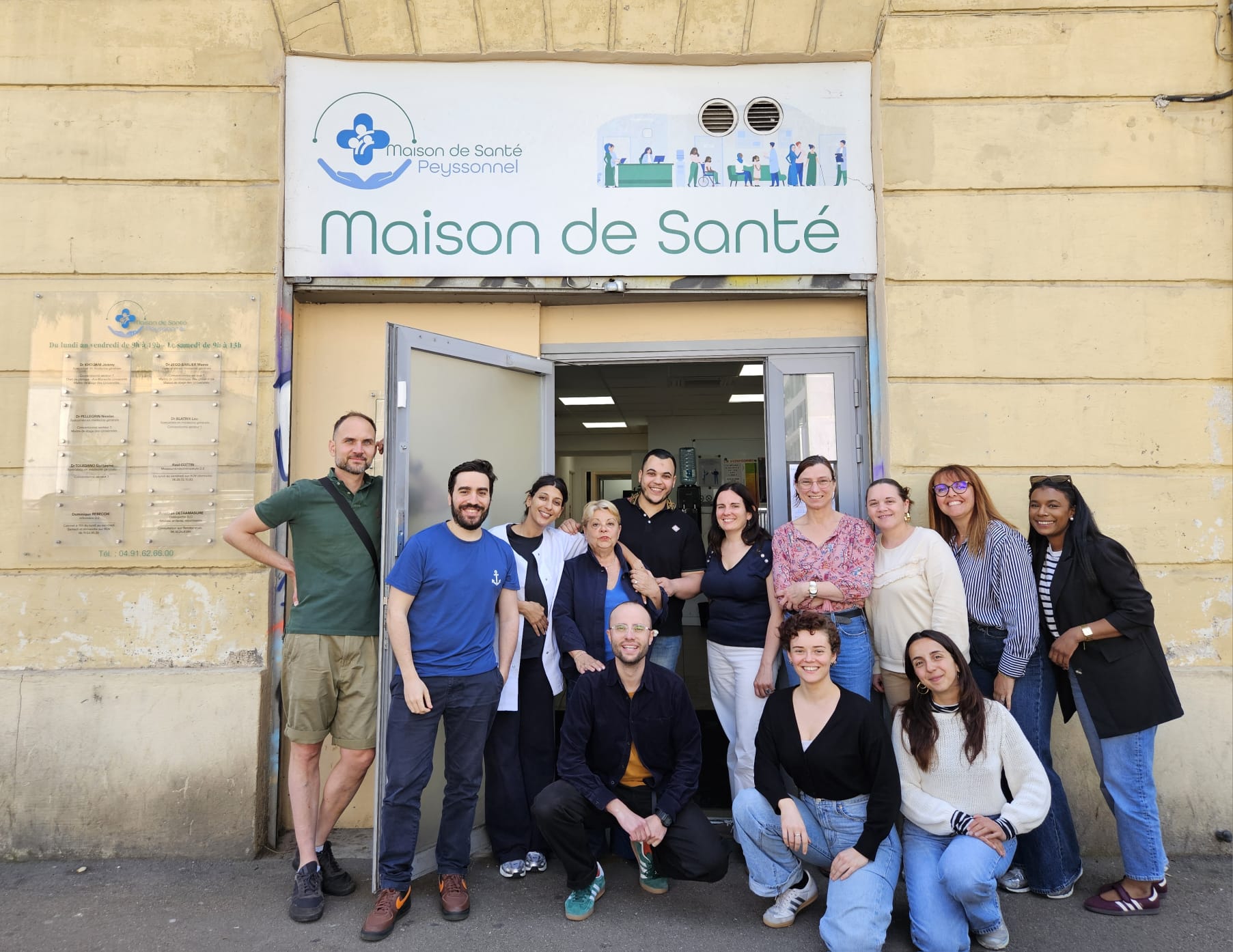 Equipe professionnels de sante - MSPU Peyssonnel - 2026